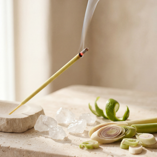 AUM Citrus Light Incense Sticks : Lemongrass & Camphor
