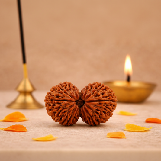 Original Nepali Large Gauri Shankar Rudraksha