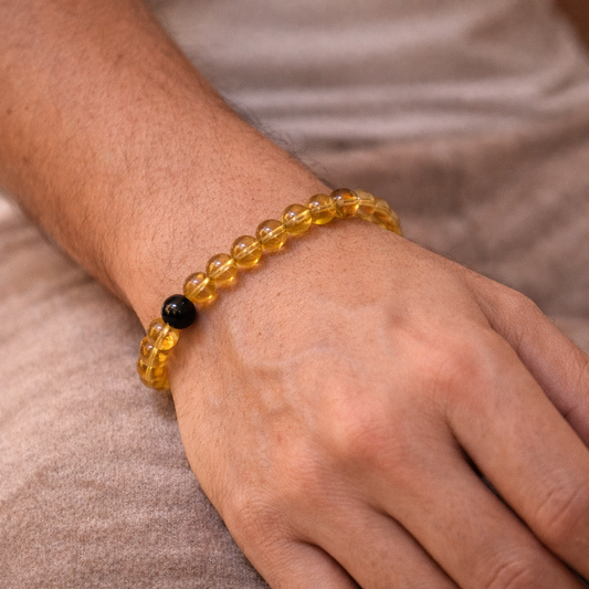 AUM Citrine Focus Bracelet : Abundance