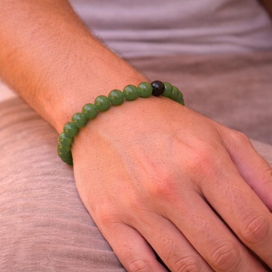 AUM Green Aventurine Balance Bracelet