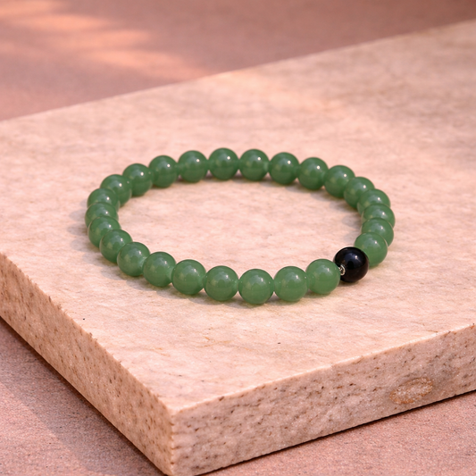 AUM Green Aventurine Balance Bracelet