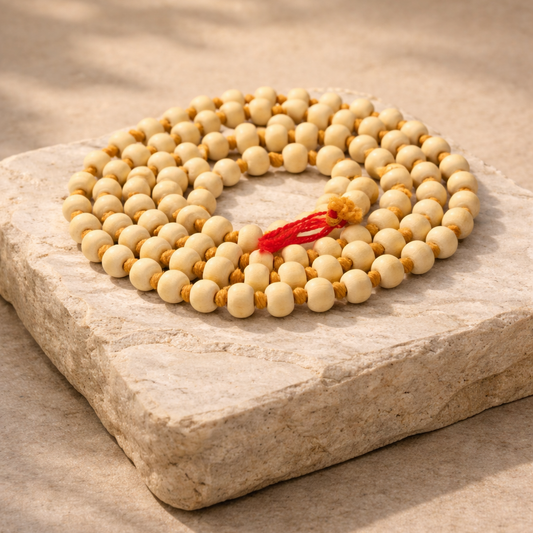 AUM Tulsi Jap Mala 108 Beads