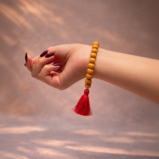 AUM Sandalwood Jap Mala 27 Beads