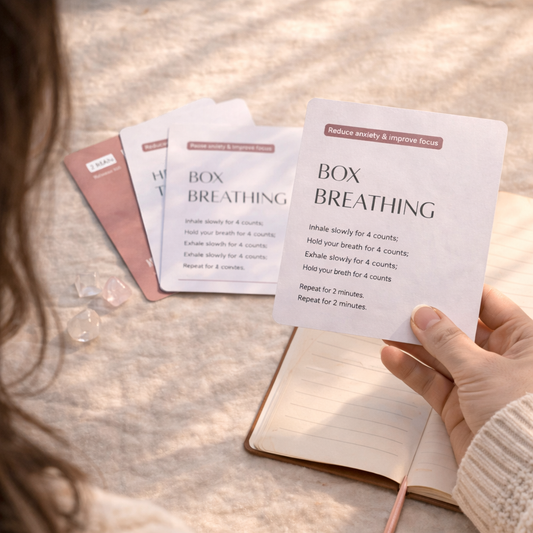 AUM Calm Reset Cards