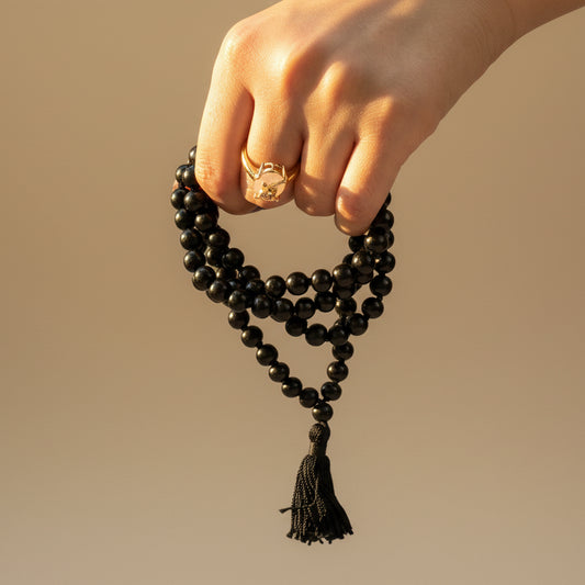 AUM Karungali Jap Mala · 108 Beads