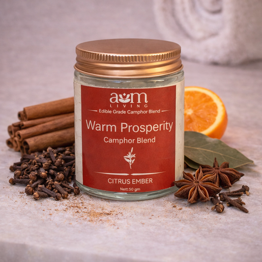 AUM Abundance: Warm Prosperity Blend Camphor