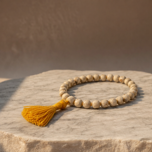 AUM Tulsi Jap Bracelet · 27+1